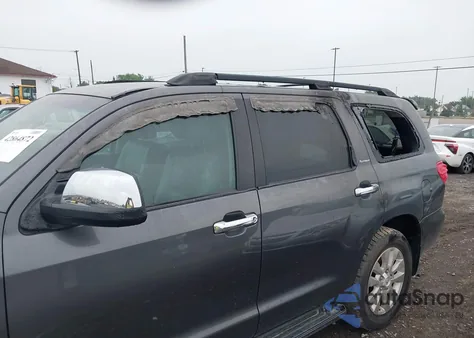 2016 Toyota Sequoia Platinum 5.7L V8 из США, поврежденный, VIN 5TDDY5G18GS143923